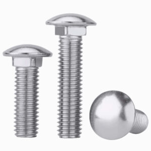 Carriage Bolts Screws -304 Stainless Steel 18-8-Round Head Square Neck-Carriage Bolts