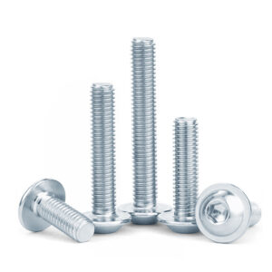 Flanged Button Head Socket Cap Screw Bolt-Allen Socket Drive-Carbon Steel ISO7380-2