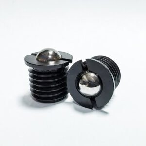 Carbon Steel Flange Spring Ball-Plunger Set Screw with Retractable Detent Ball