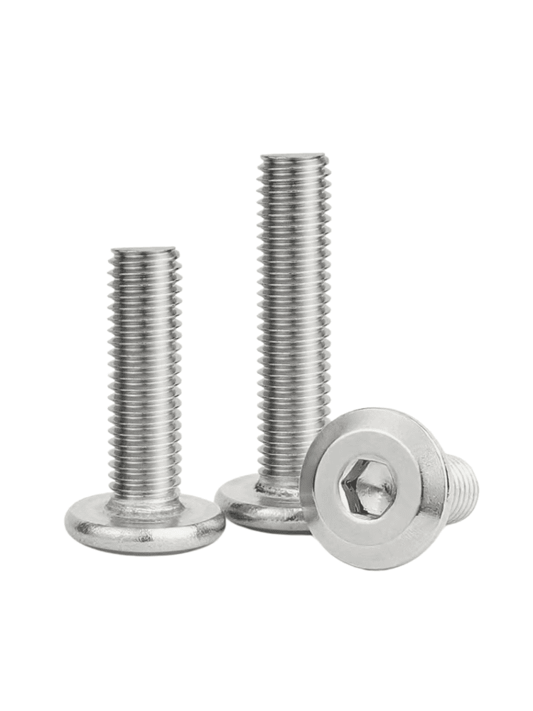 Flat Head Hex Socket Cap Screw-304 Stainless Steel 18-8-Hex Drive-Bright Finish