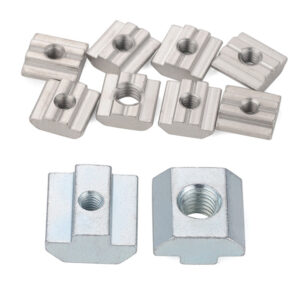 Galvanized 3030 Series Sliding T Nut-Thread 3030 T Slot Nut for 3030 Aluminum Extrusion Profile Slot