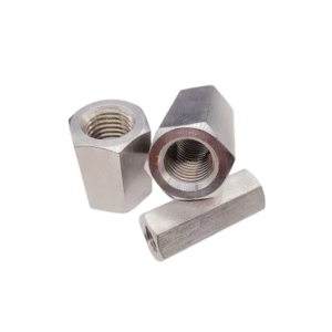 304 Stainless Steel Hex Coupling Nut- Fully Threaded Rod Coupling Nut Studding Connector Fastener