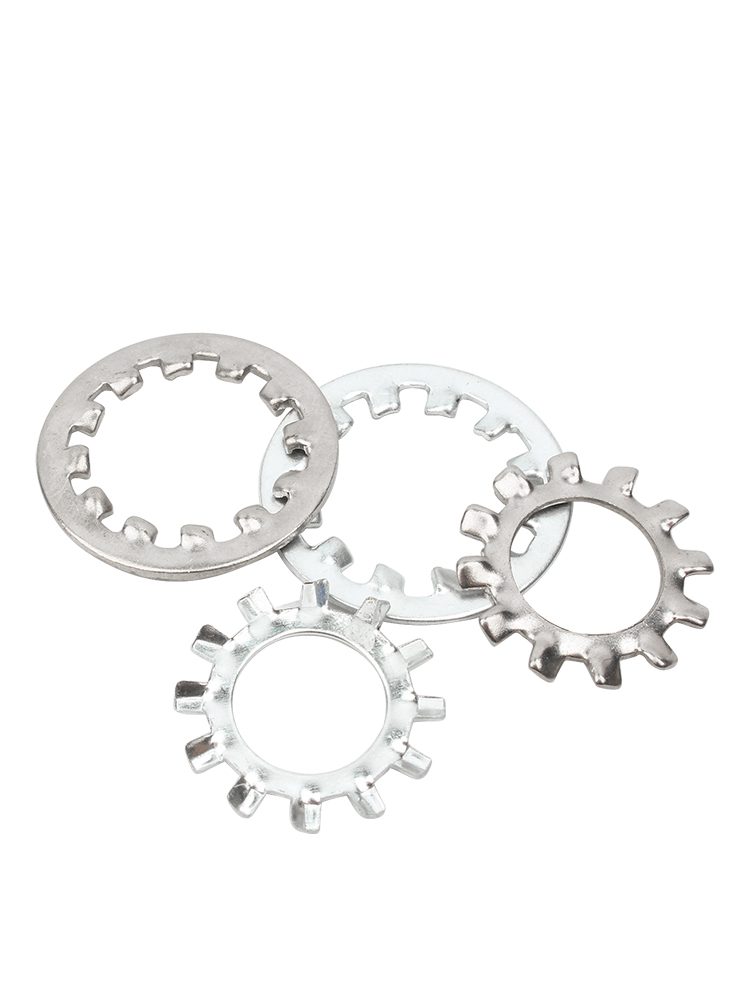 Stainless Steel 304 18-8 External Teeth Lock Washer Serrated External Design-DIN6798 Anti Slip Vibration Resistant Fastener