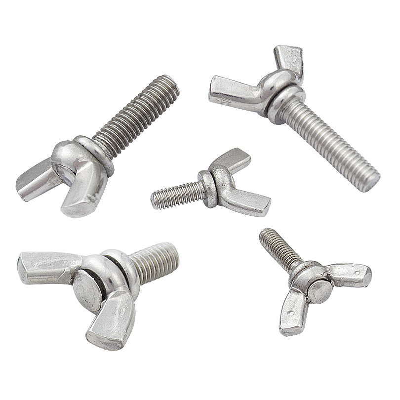 DIN316 Butterfly Wing Hand Screw Thumb Bolt Alloy Steel Fastener