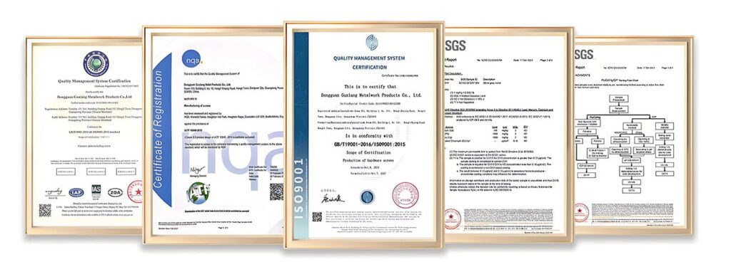 Gxiang Certification