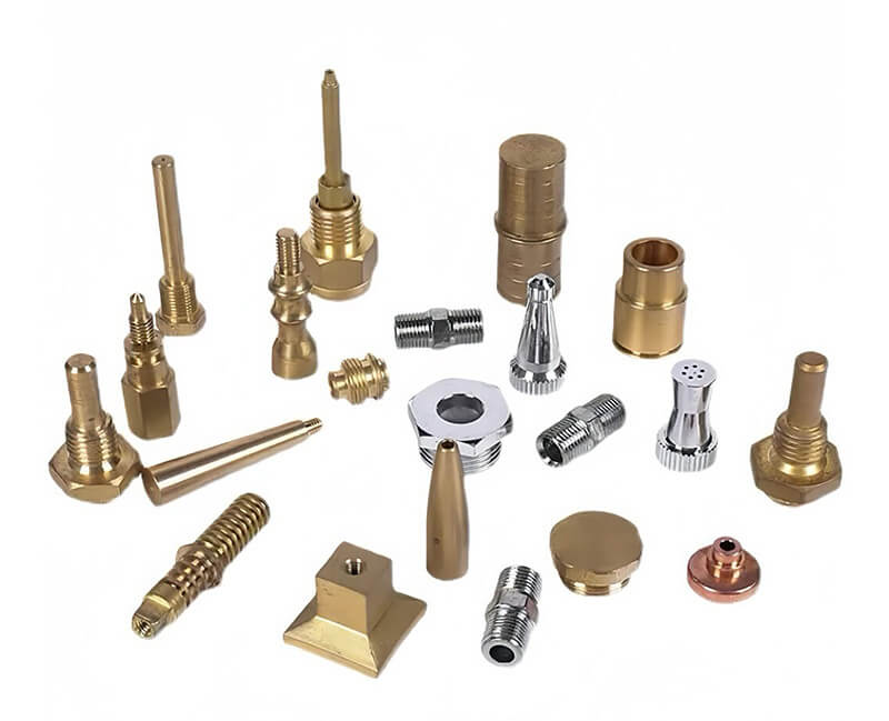 Bronze complex turning processed pipe fittings