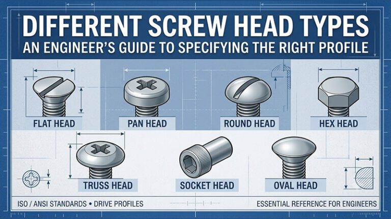Different Screw Head Types