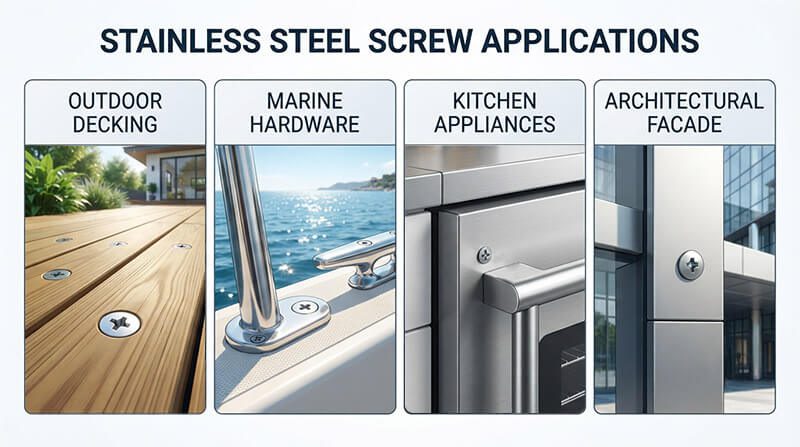 Stainless-Steel-Screw-Applications