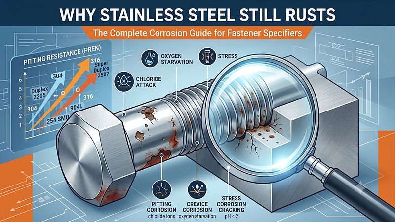 WHY STAINLESS STEEL STILL RUSTS