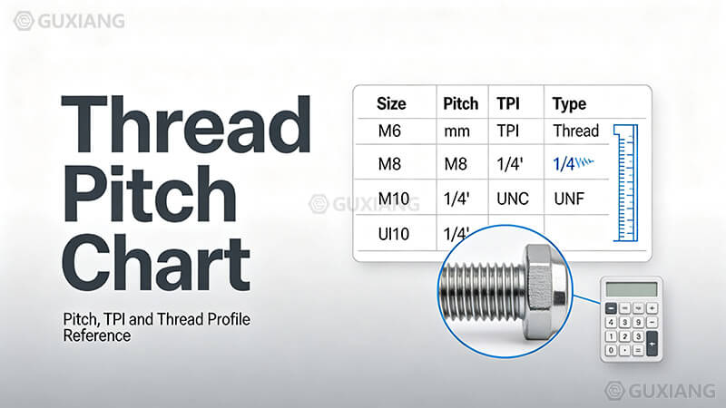 Thread Pitch Chart