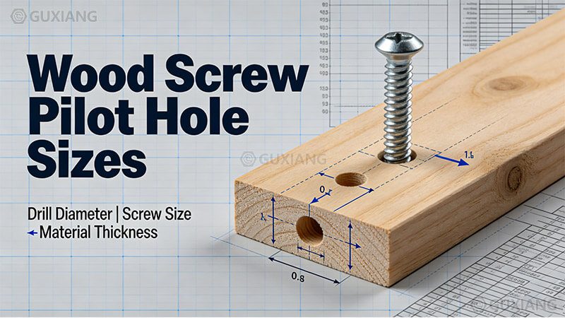Wood Screw Pilot Hole Sizes