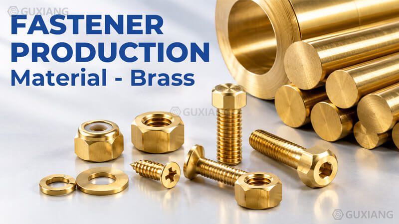 Fastener Production Material – Brass