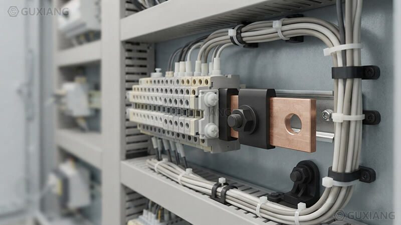 Plastic-fastener-application---Electrical-insulation