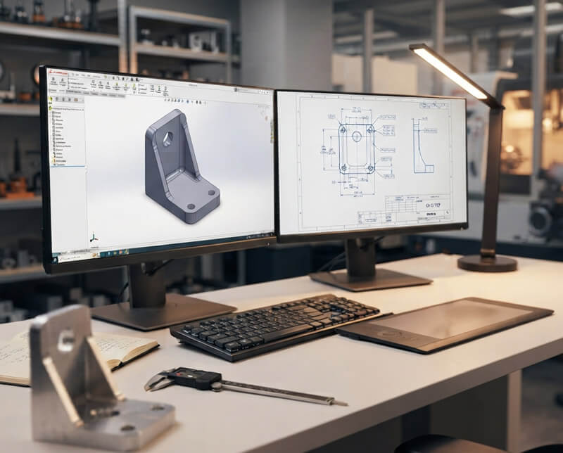 Carry-out-CNC-processing-according-to-the-CAD-drawings